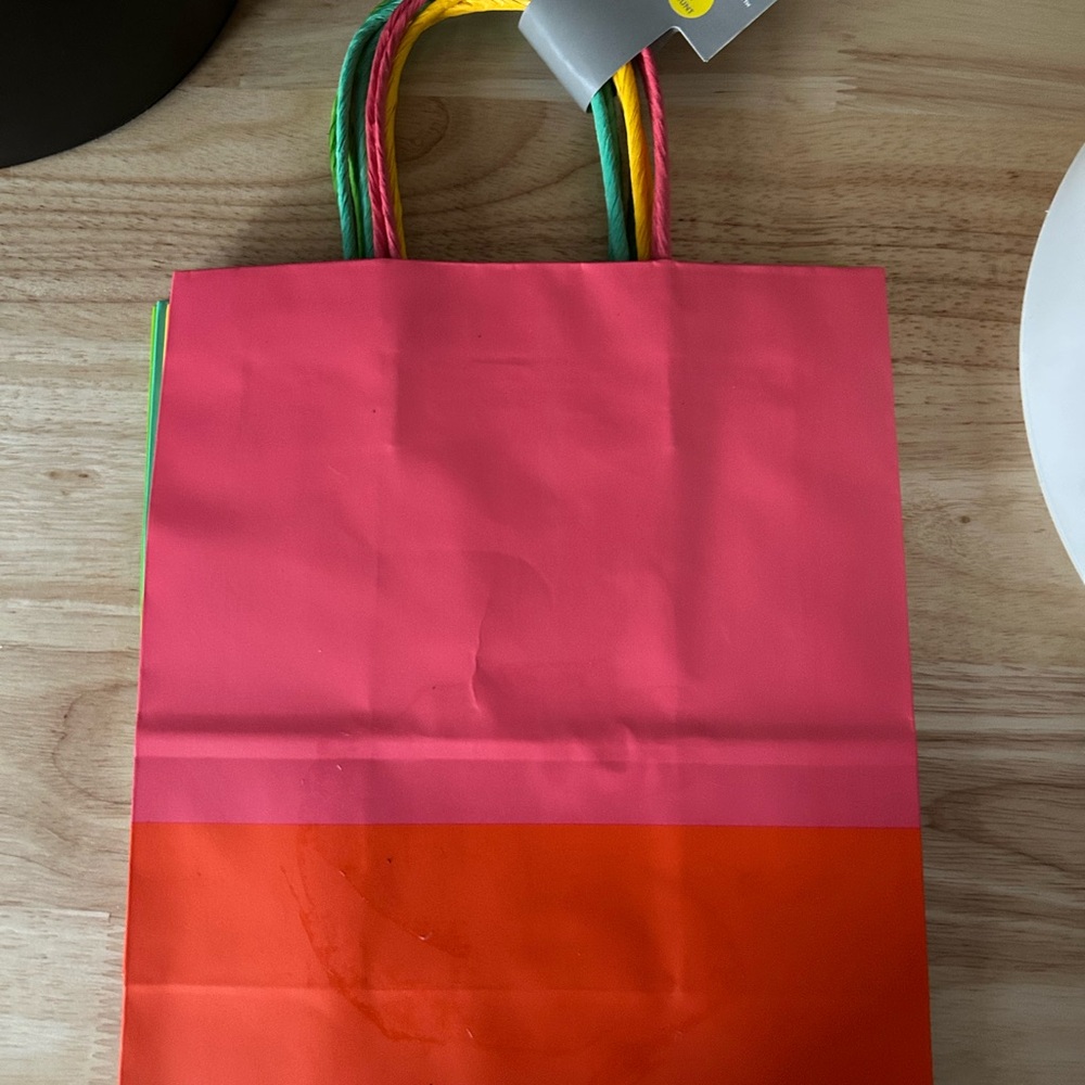 Spritz Pink and Orange Gift Bag